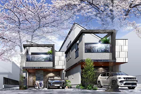 都心型戸建　世田谷区上北沢駅w4プロジェクト