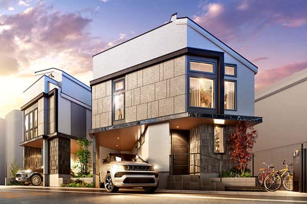 都心型戸建　東急目黒線・大井町線大岡山駅プロジェクト