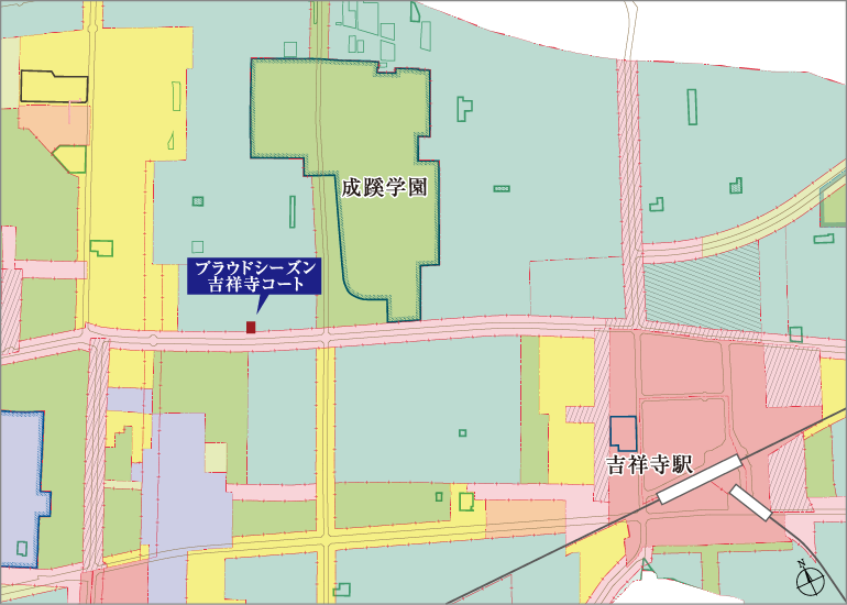 周辺用途地域図