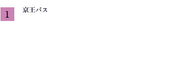 京王バス「廻沢」乗場1まで　最遠区画より約420m/徒歩6分