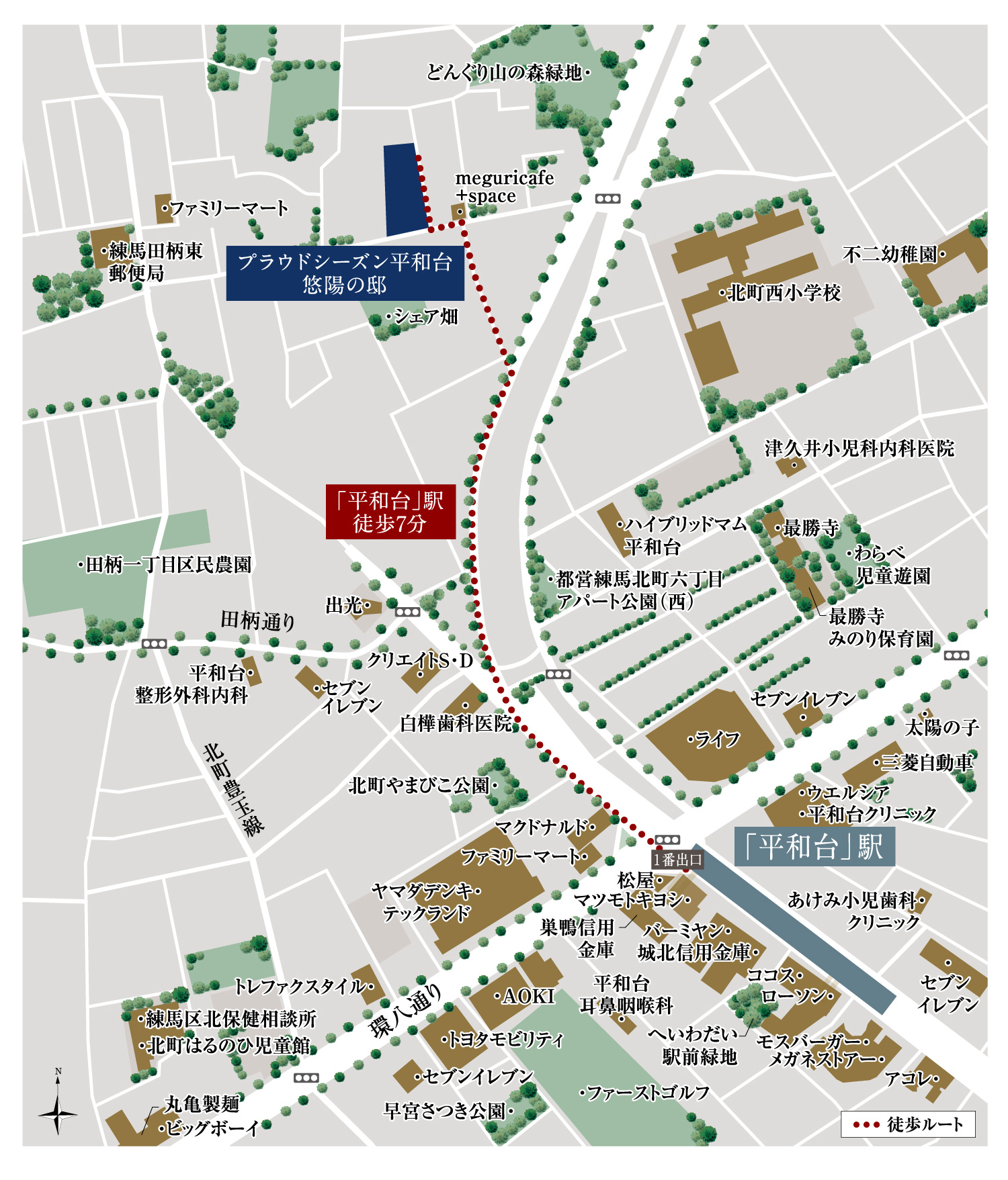 現地案内MAP＃現地案内図