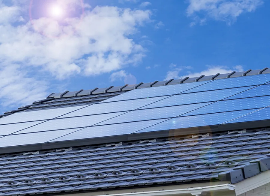 太陽光発電システム+蓄電池搭載