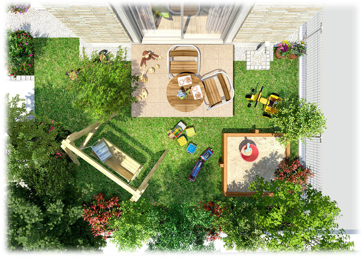 専用庭「キッズパーク」イメージ