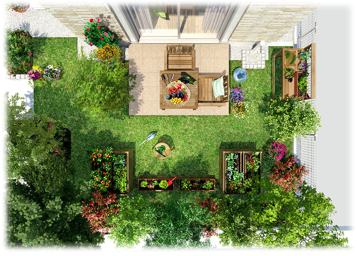 専用庭「家庭菜園」イメージ