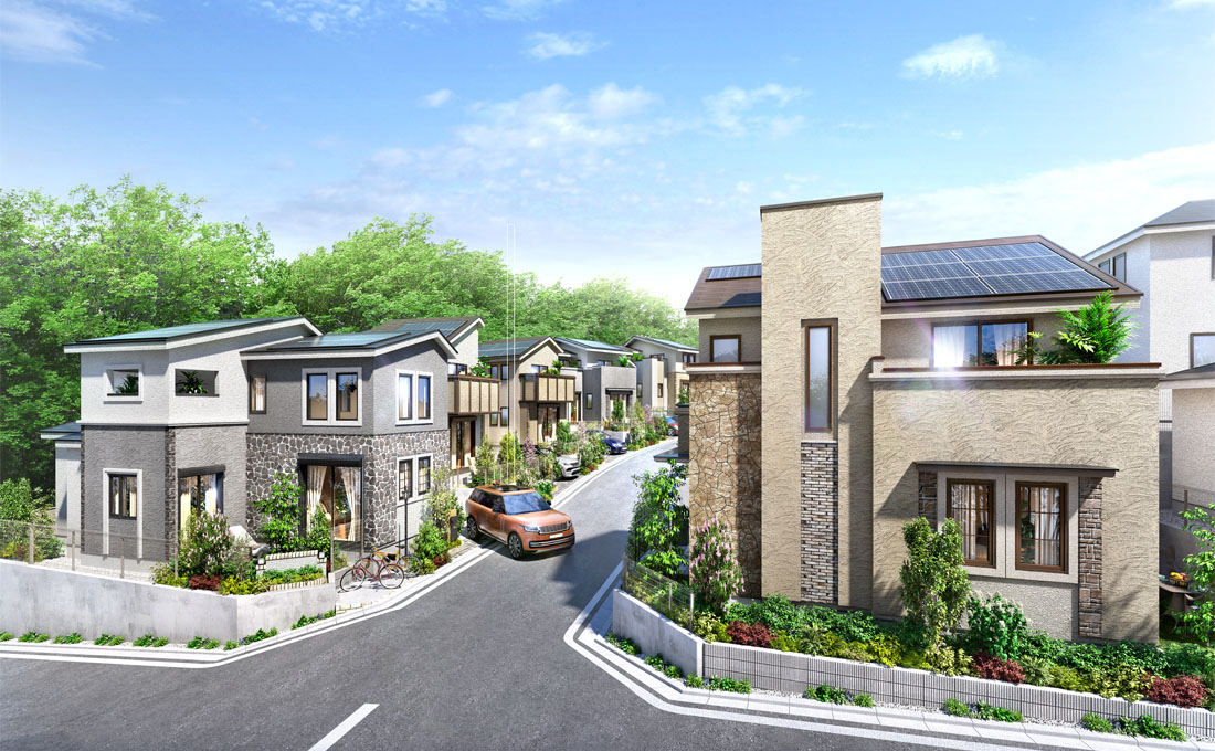 街並み完成予想図