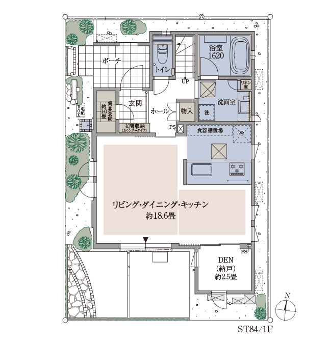 ST84間取り図