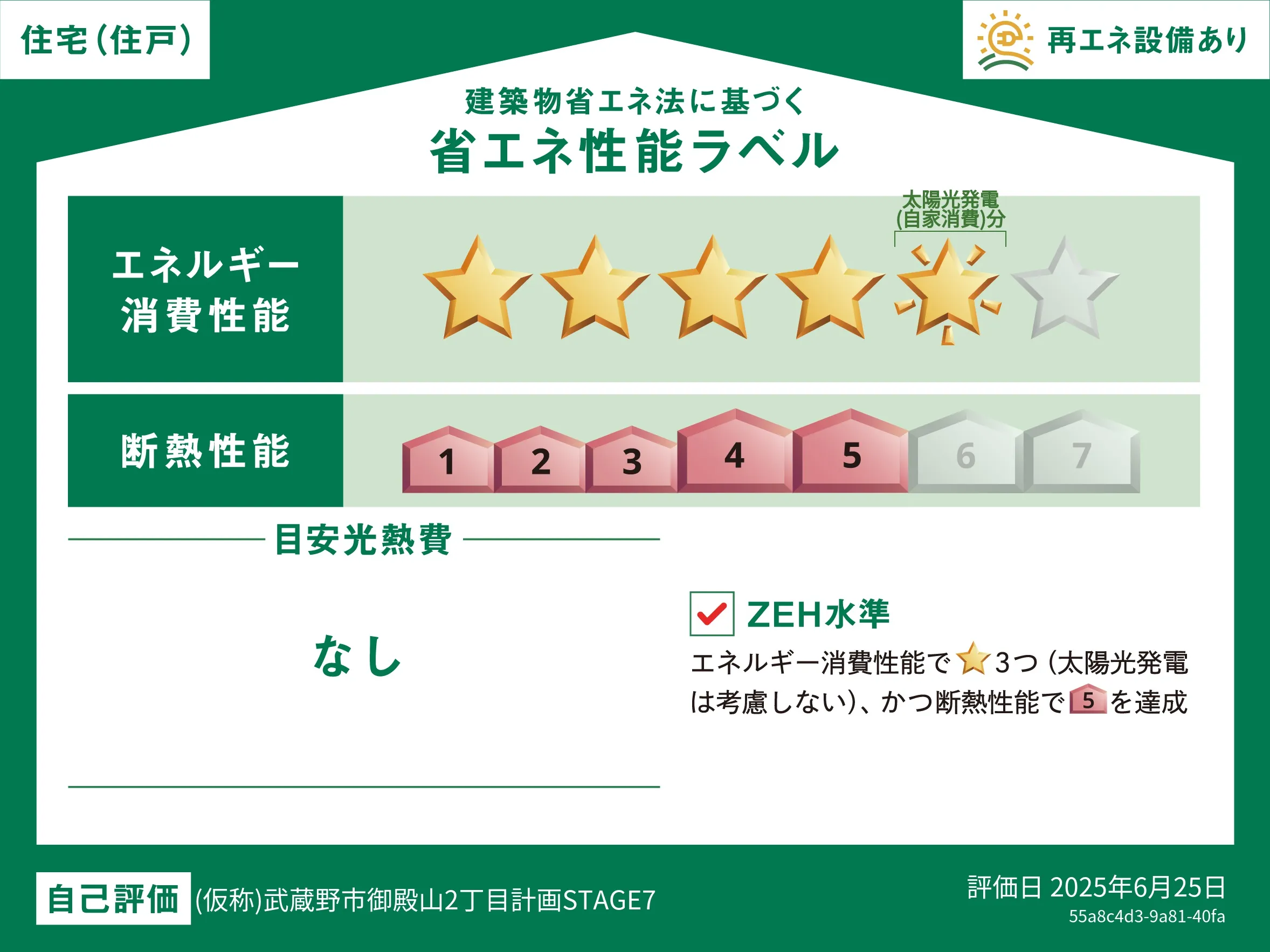省エネ性能ラベル STAGE7