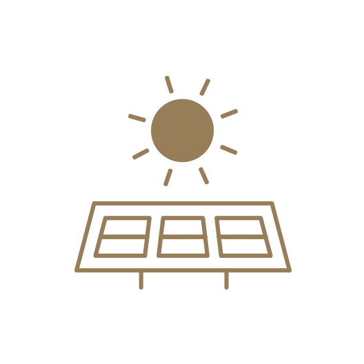 イメージイラスト 太陽光発電設備