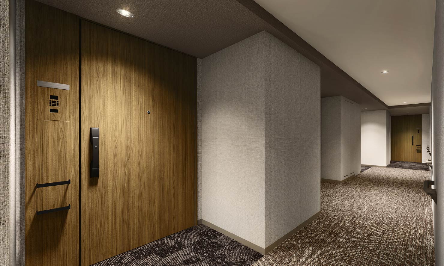 内廊下完成予想図