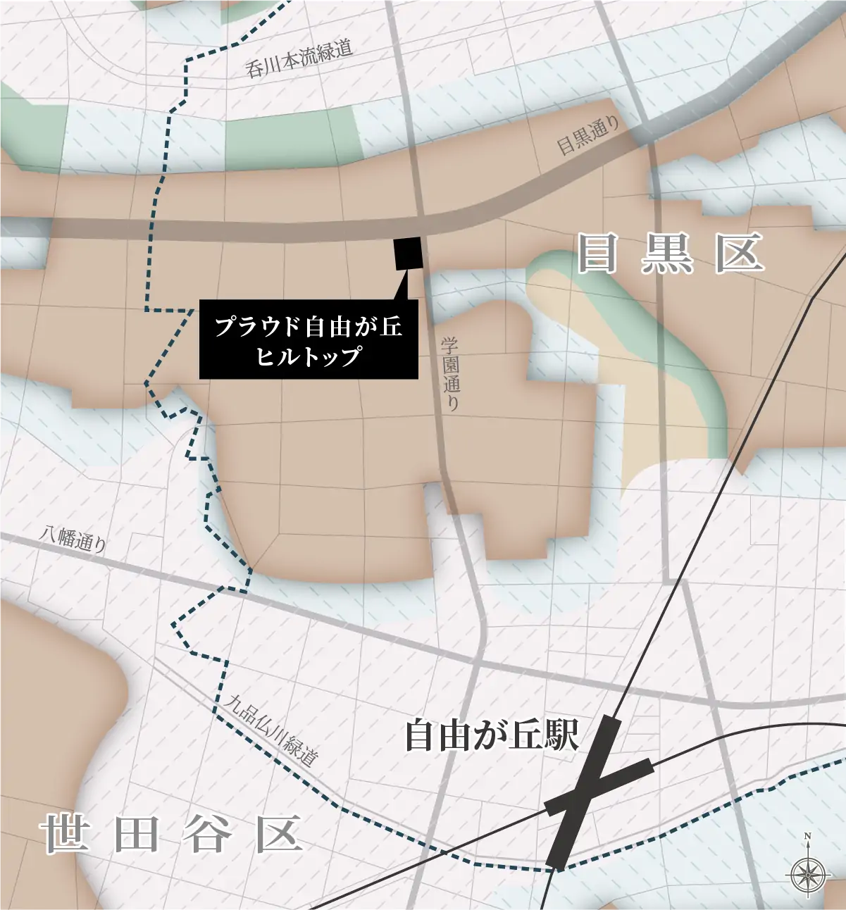 台地図