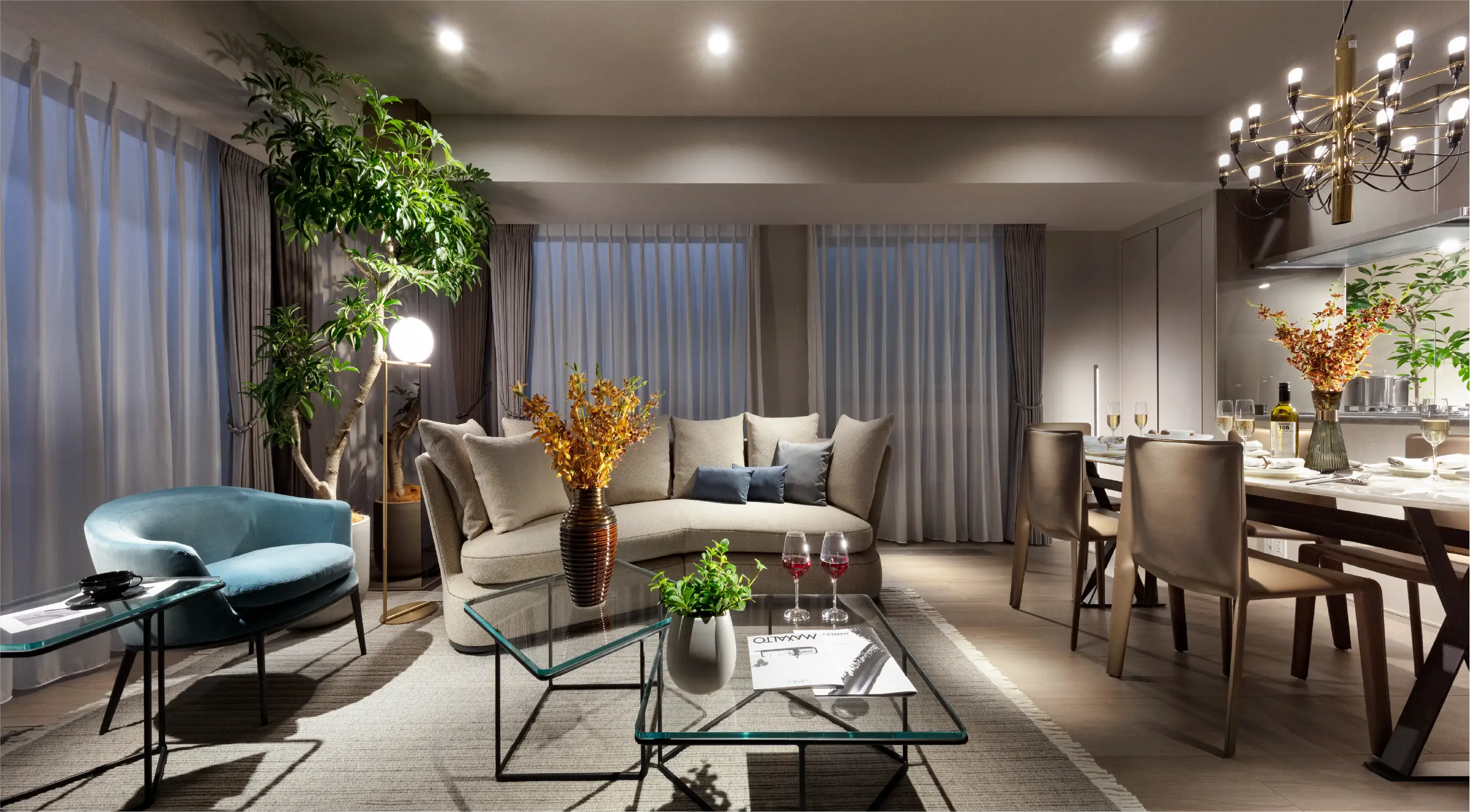 モデルルーム・リビングダイニング(Atype)