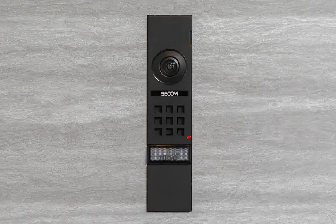 カメラ付玄関インターホン子機