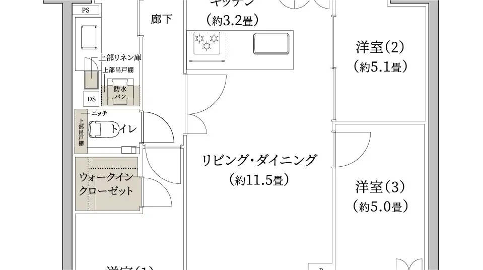 Cタイプ間取り