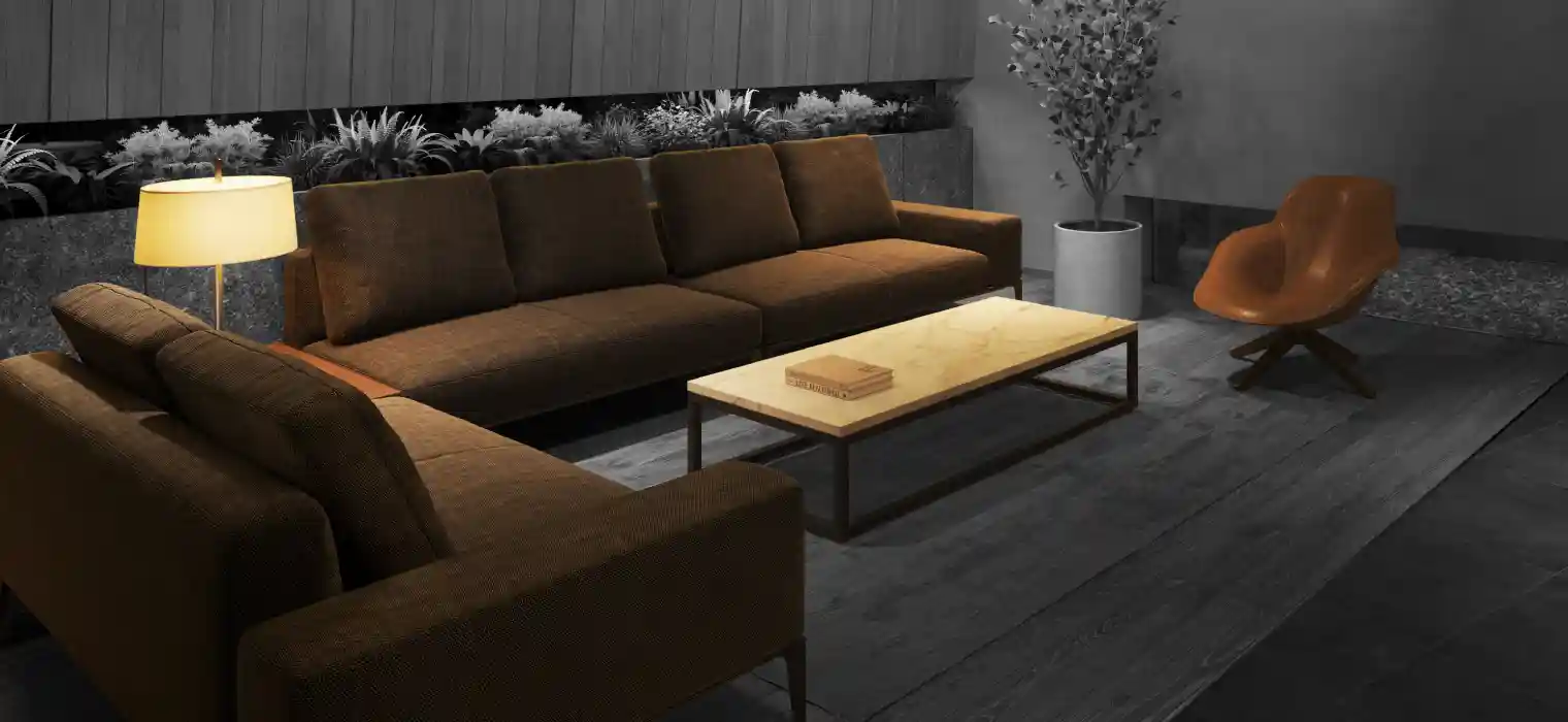 ラウンジ完成予想CG