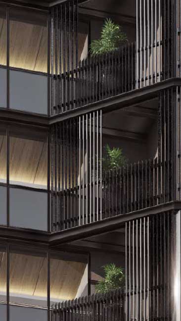 北側外観完成予想CG