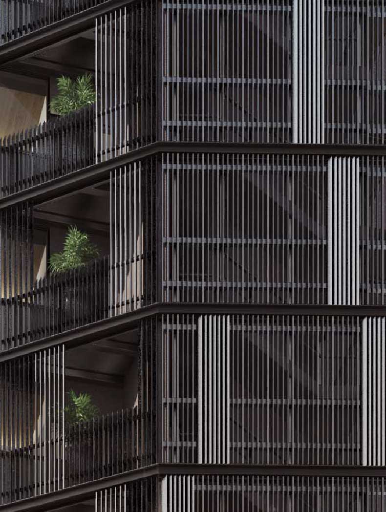 北側外観完成予想CG