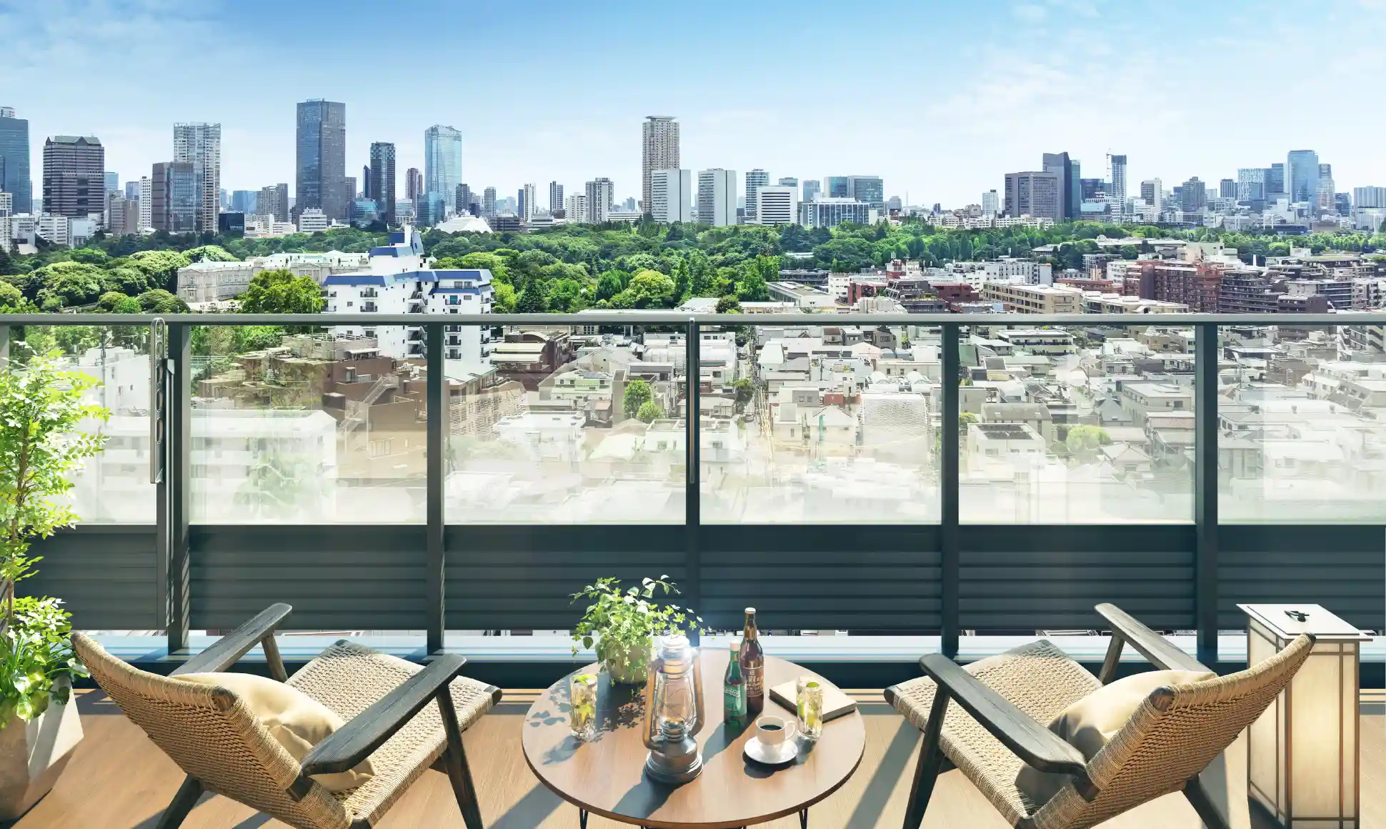 バルコニー完成予想CG