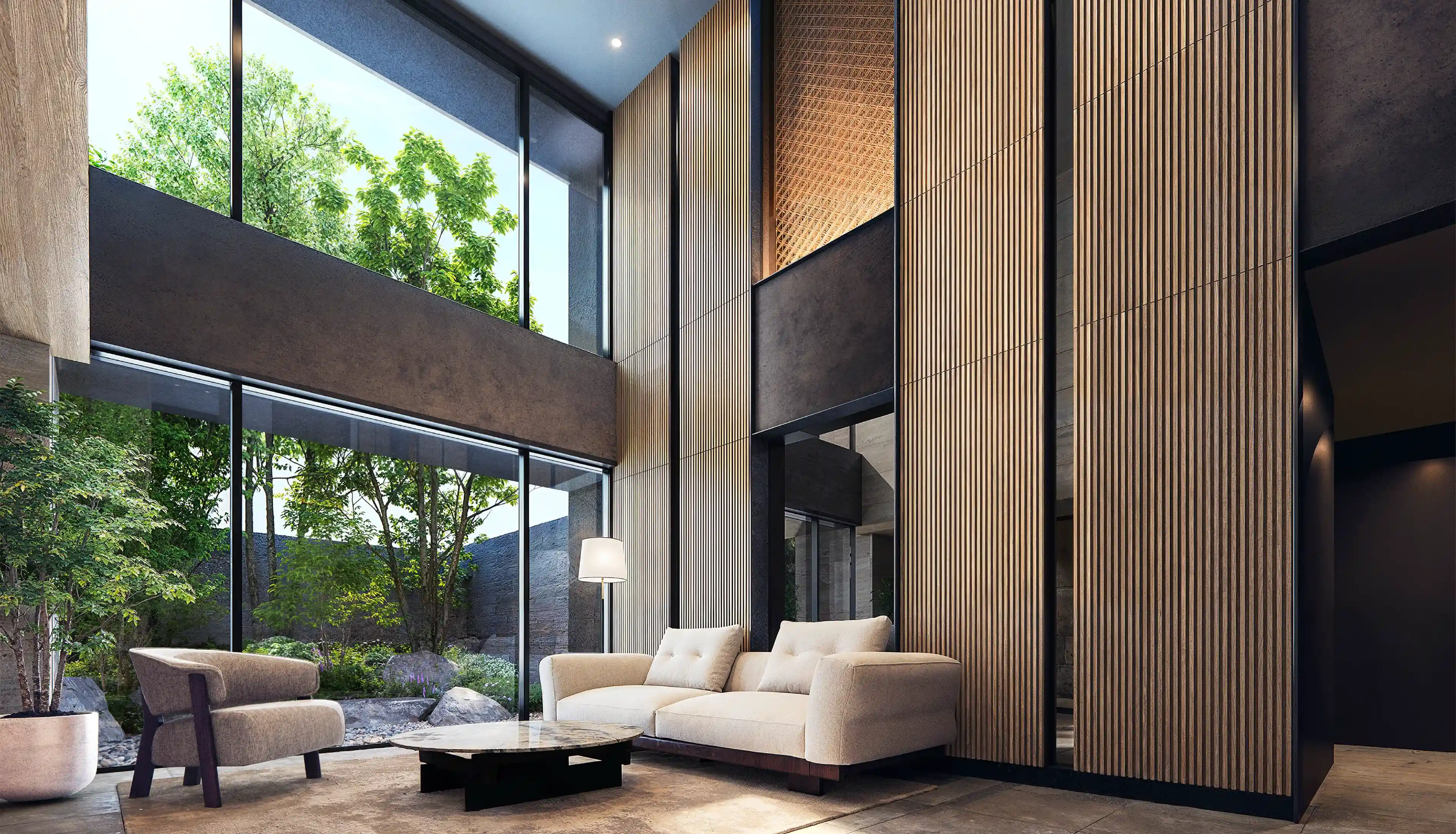 ラウンジ完成予想CG