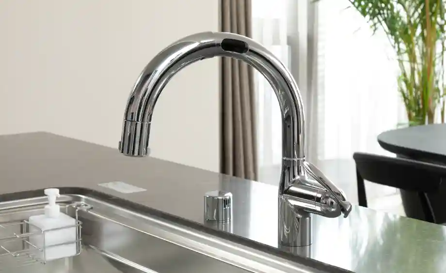 浄水機能付タッチレスシャワー水栓