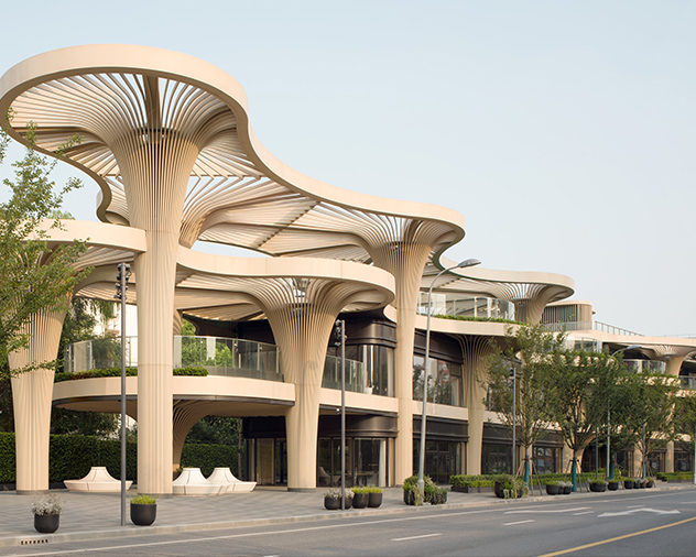 Solar Trees Marketplace（Shanghai Minhang District, China）