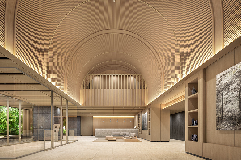 ENTRANCE HALL完成予想CG