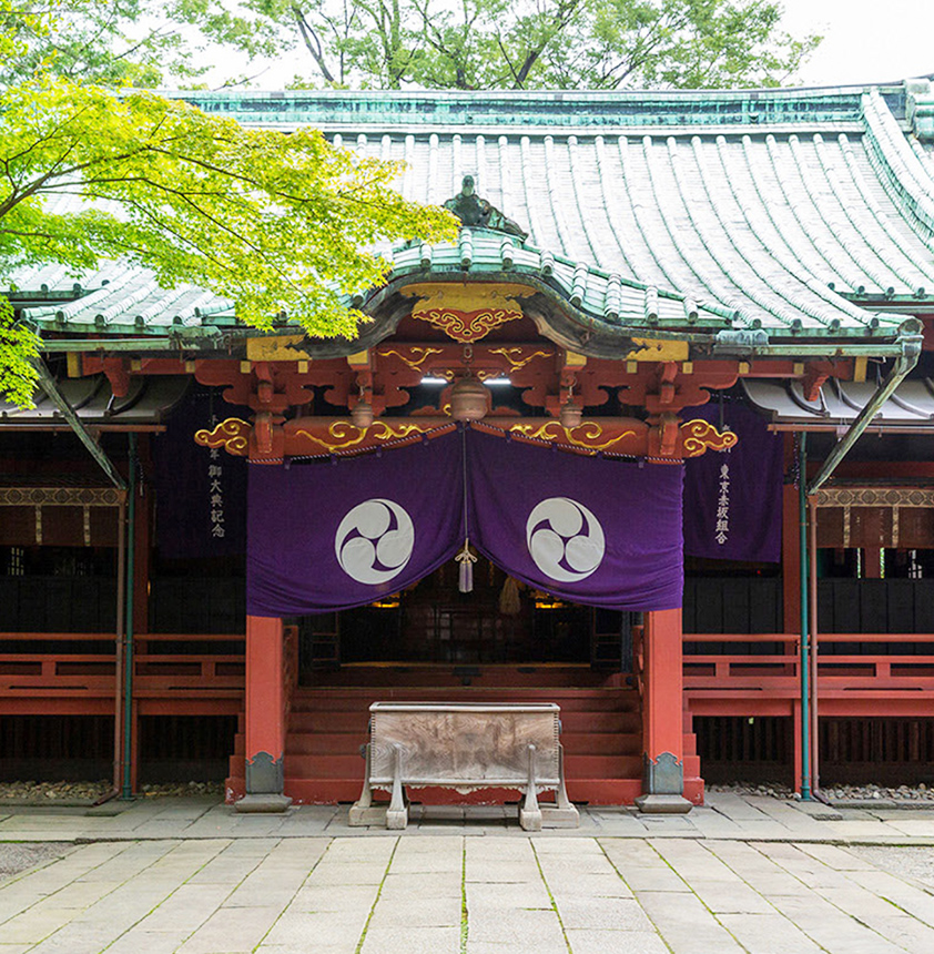 赤坂氷川神社（現地から約970m/徒歩13分） ※提供写真