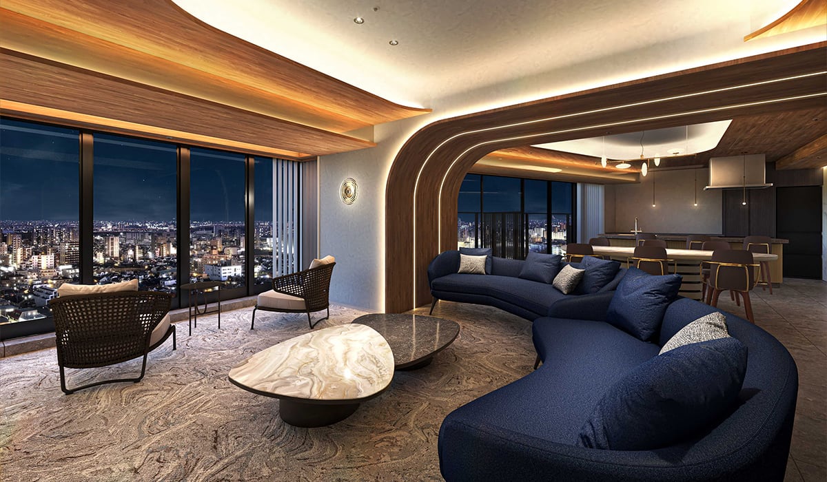 ビューラウンジ完成予想CG