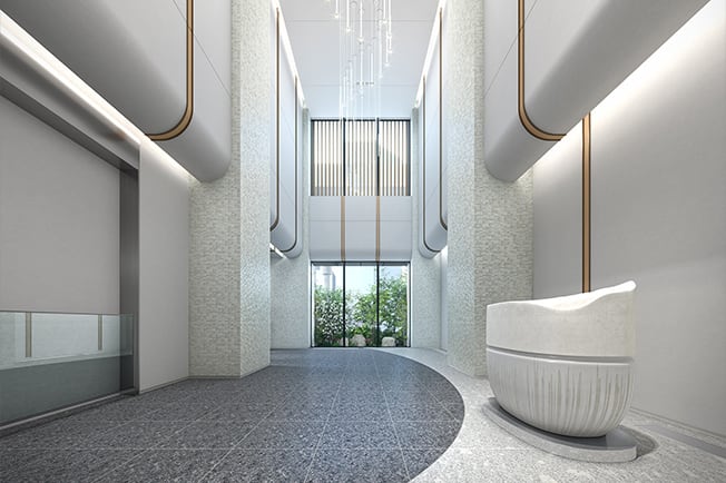 エントランスホール完成予想CG