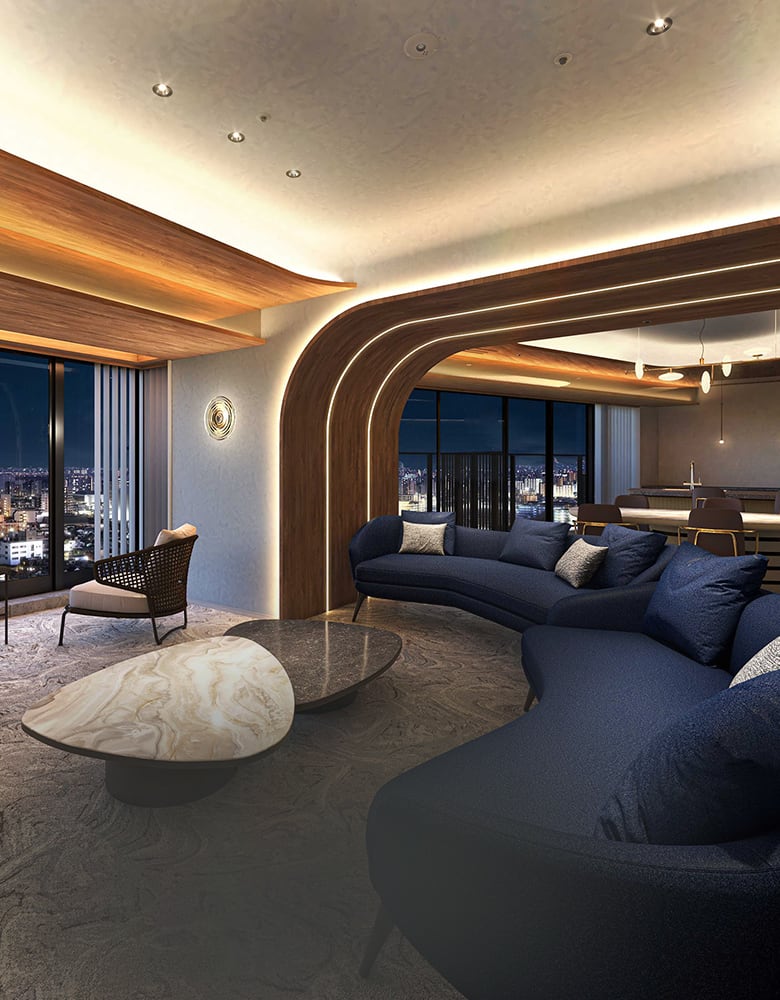 ビューラウンジ完成予想CG