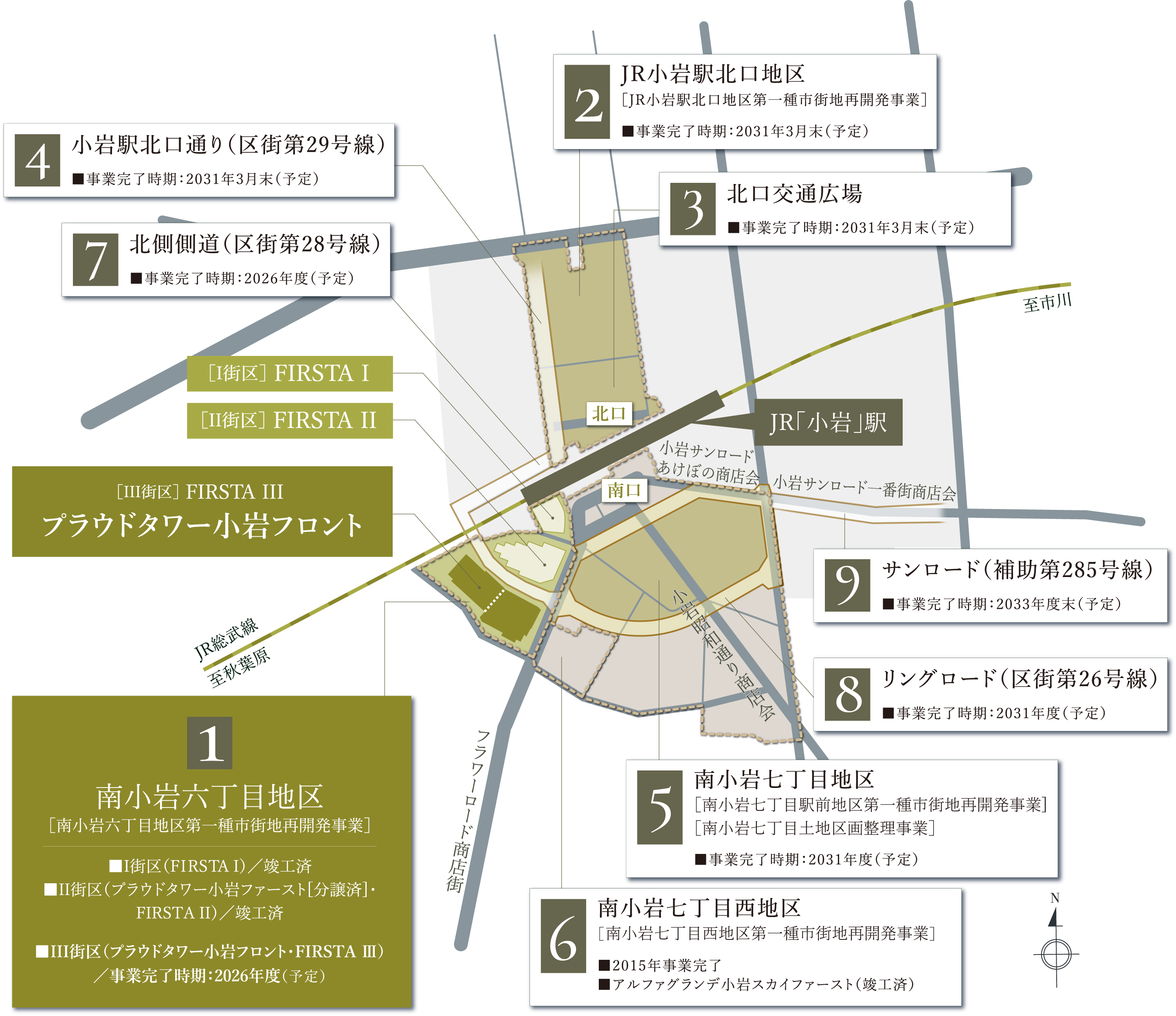 現地周辺エリア概念図