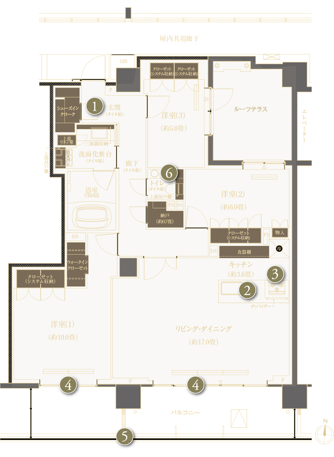 Oタイプ間取り図面