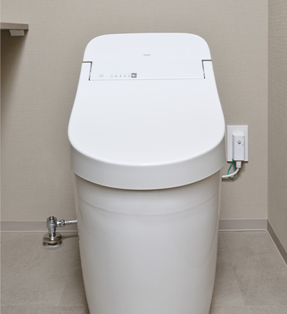 ローシルエットのウォシュレット一体型便器