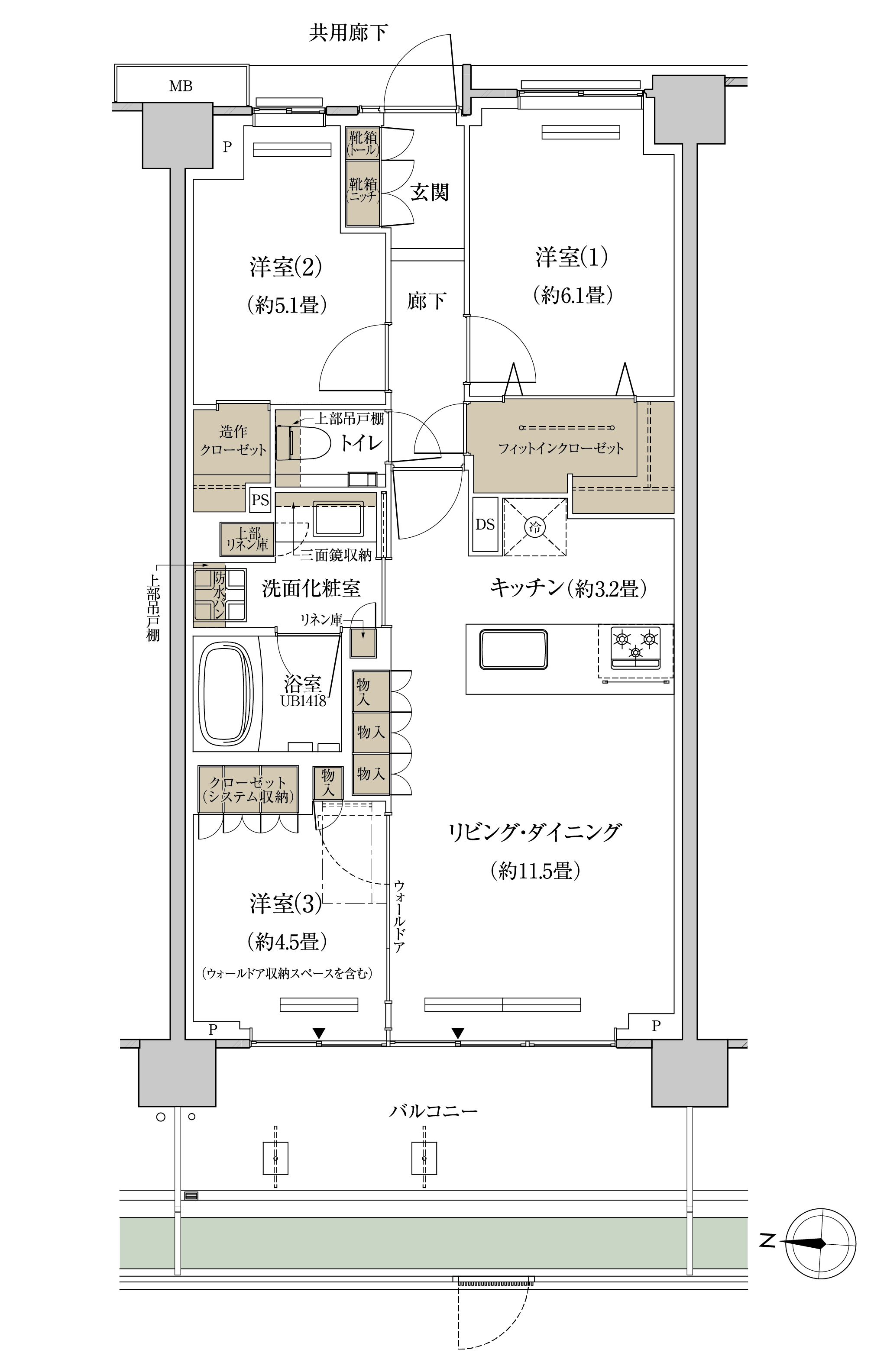 Bタイプ図面