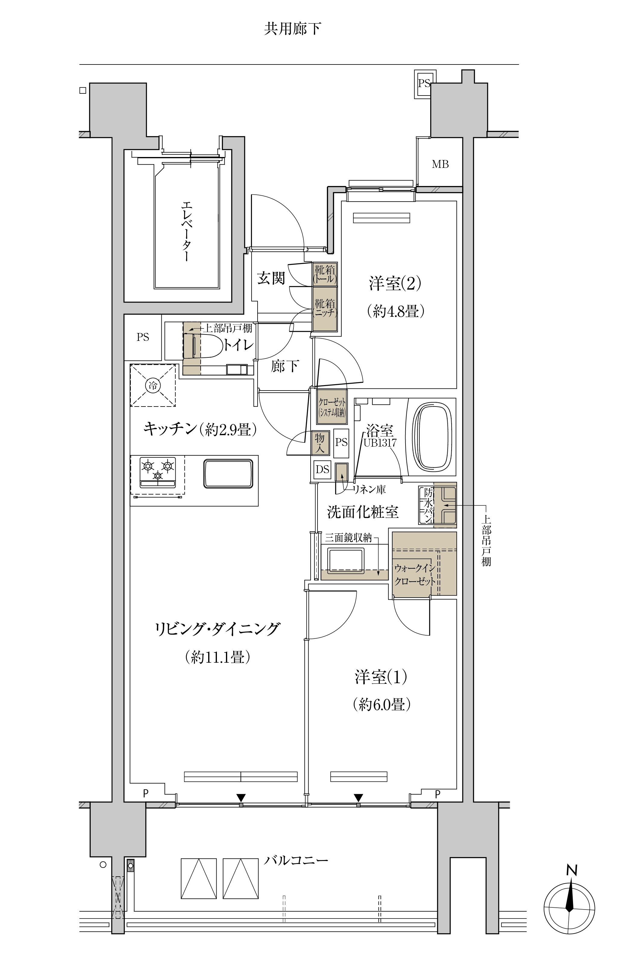 Iタイプ図面