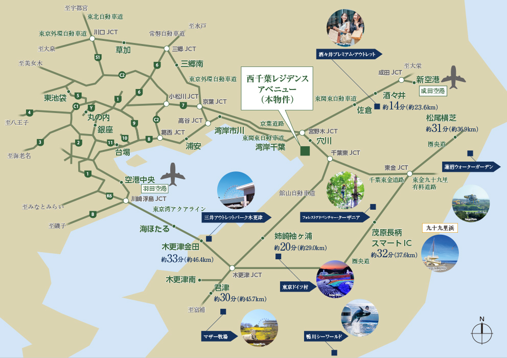 エリア概念図