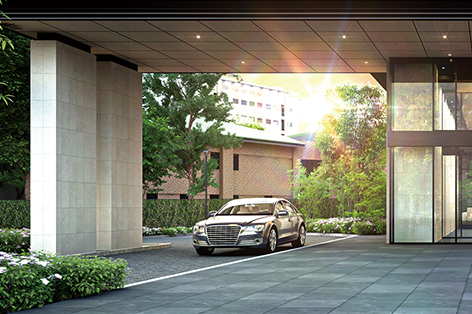 メインエントランス完成予想CG