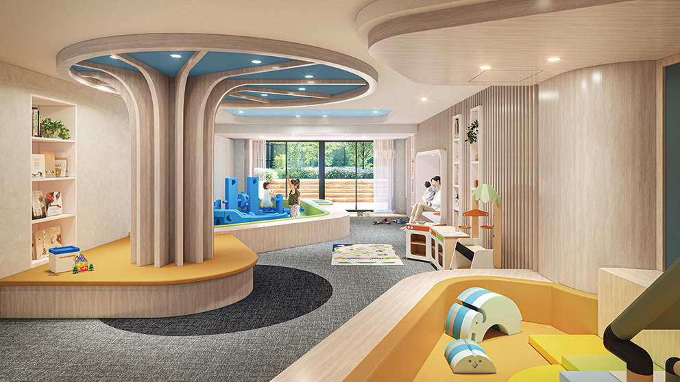 キッズルーム完成予想CG