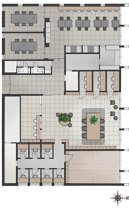 パークコモンズ配置イラスト