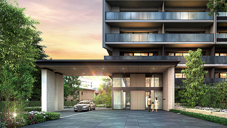 メインエントランス完成予想CG