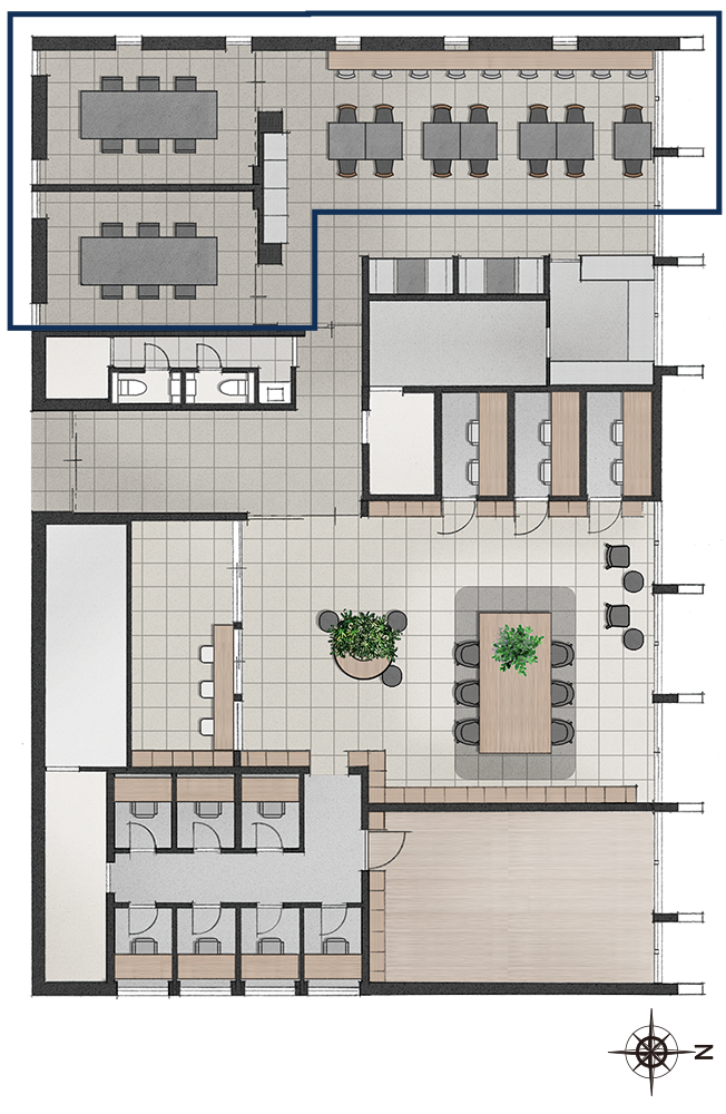 パークコモンズ配置イラスト