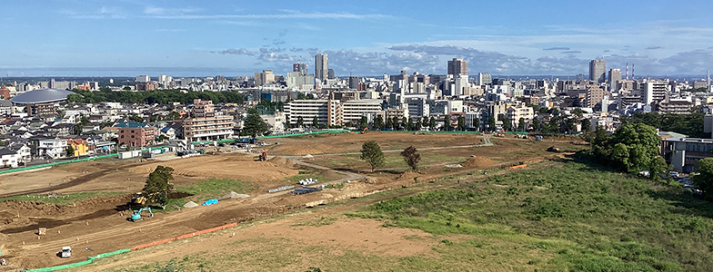 建築前の現地写真（2024年6月撮影）