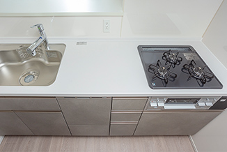 調理スペース拡大 写真