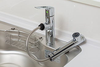 浄水機能付シャワー水栓 写真