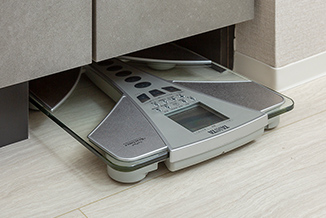 ヘルスメーター収納スペース 写真