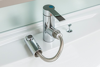 プルアウト型水栓 写真