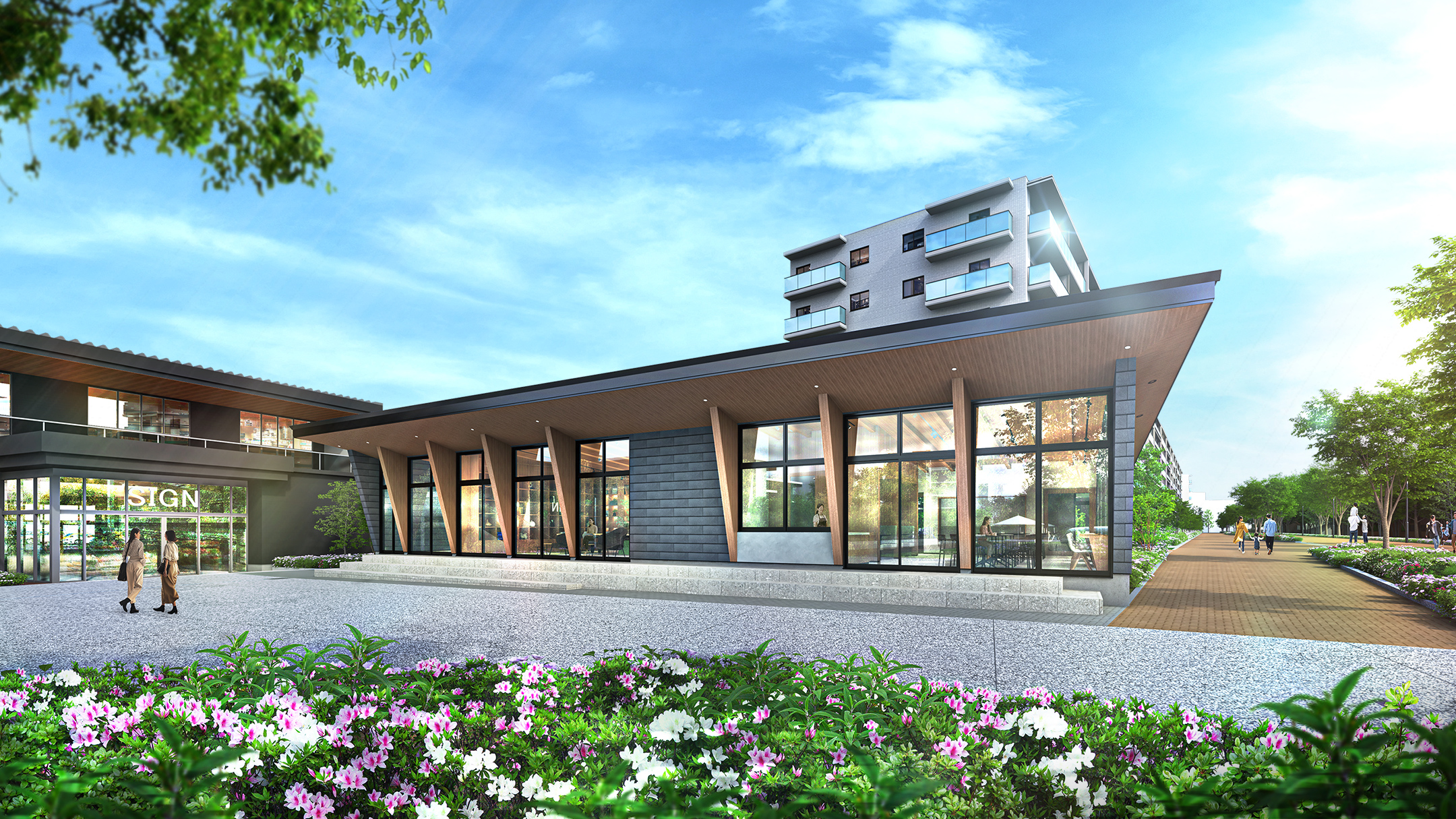 パークコモンズ完成予想CG