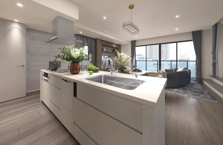 アイランドキッチンの参考写真