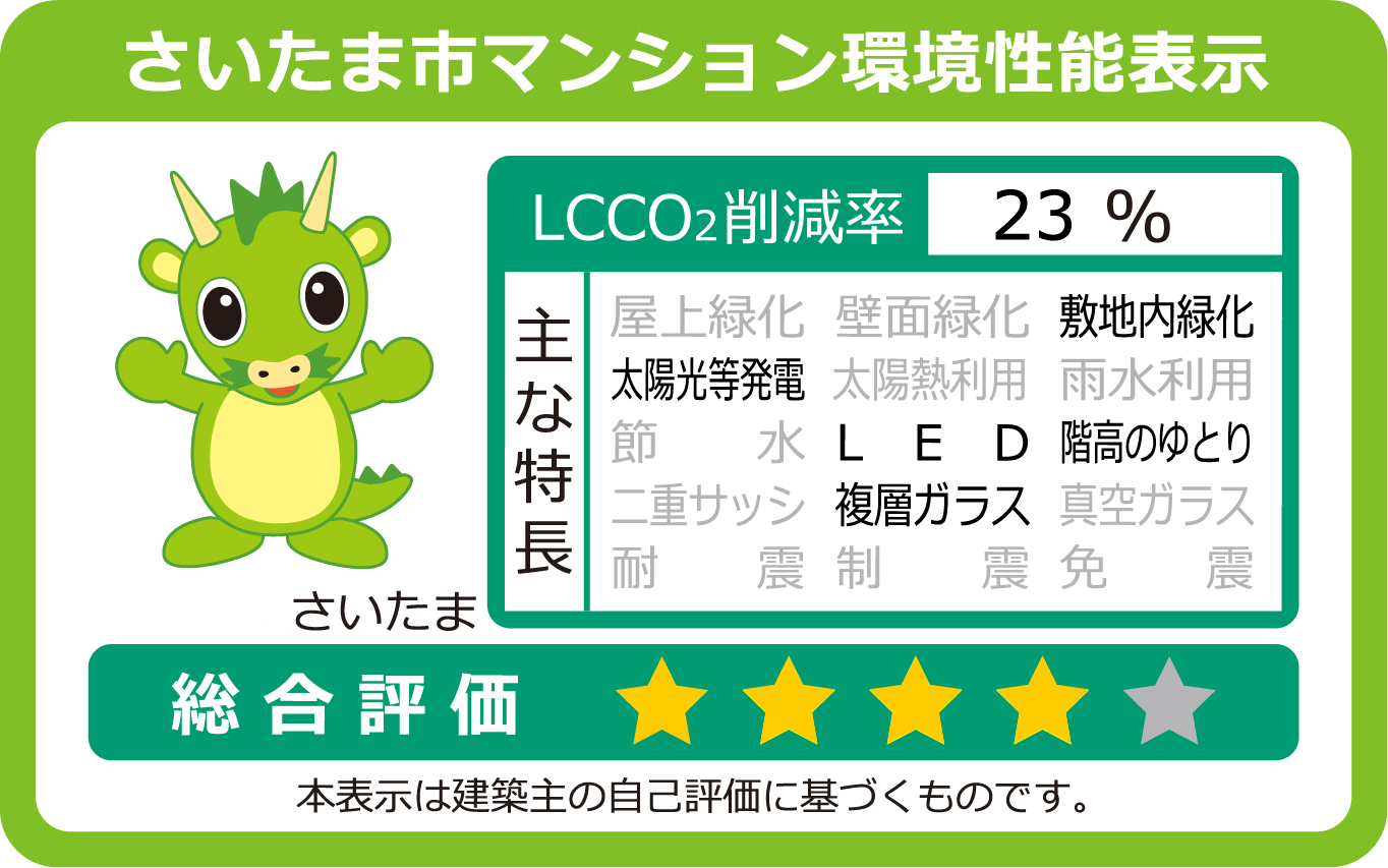 さいたま市マンション環境性能表示