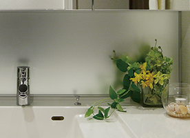 三面鏡下フロストミラー貼り