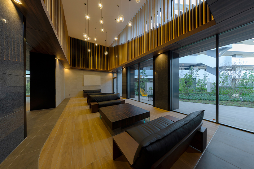 ラウンジ（独立共用棟1階）